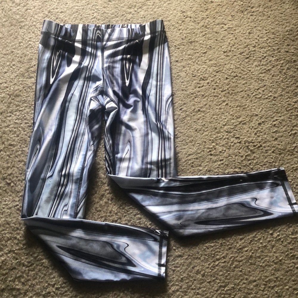 Terez aqua water yoga pants medium